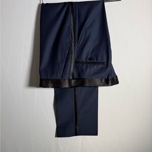 Express Navy and Black Tuxedo